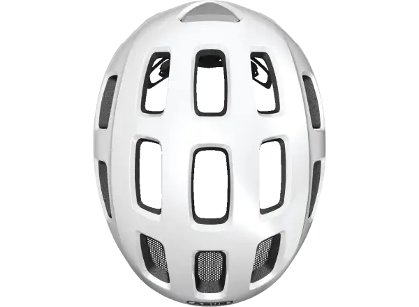 Abus Youn-I 2.0 Kinderhelm Pearl White.