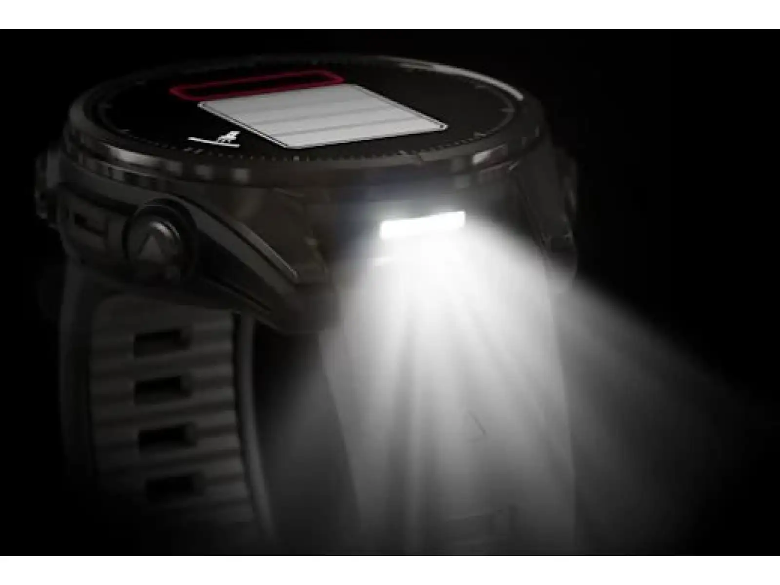 Garmin fenix 8 - 43 mm AMOLED Saphir Smartwatch in Carbon Titanium Schwarz/Steingrau