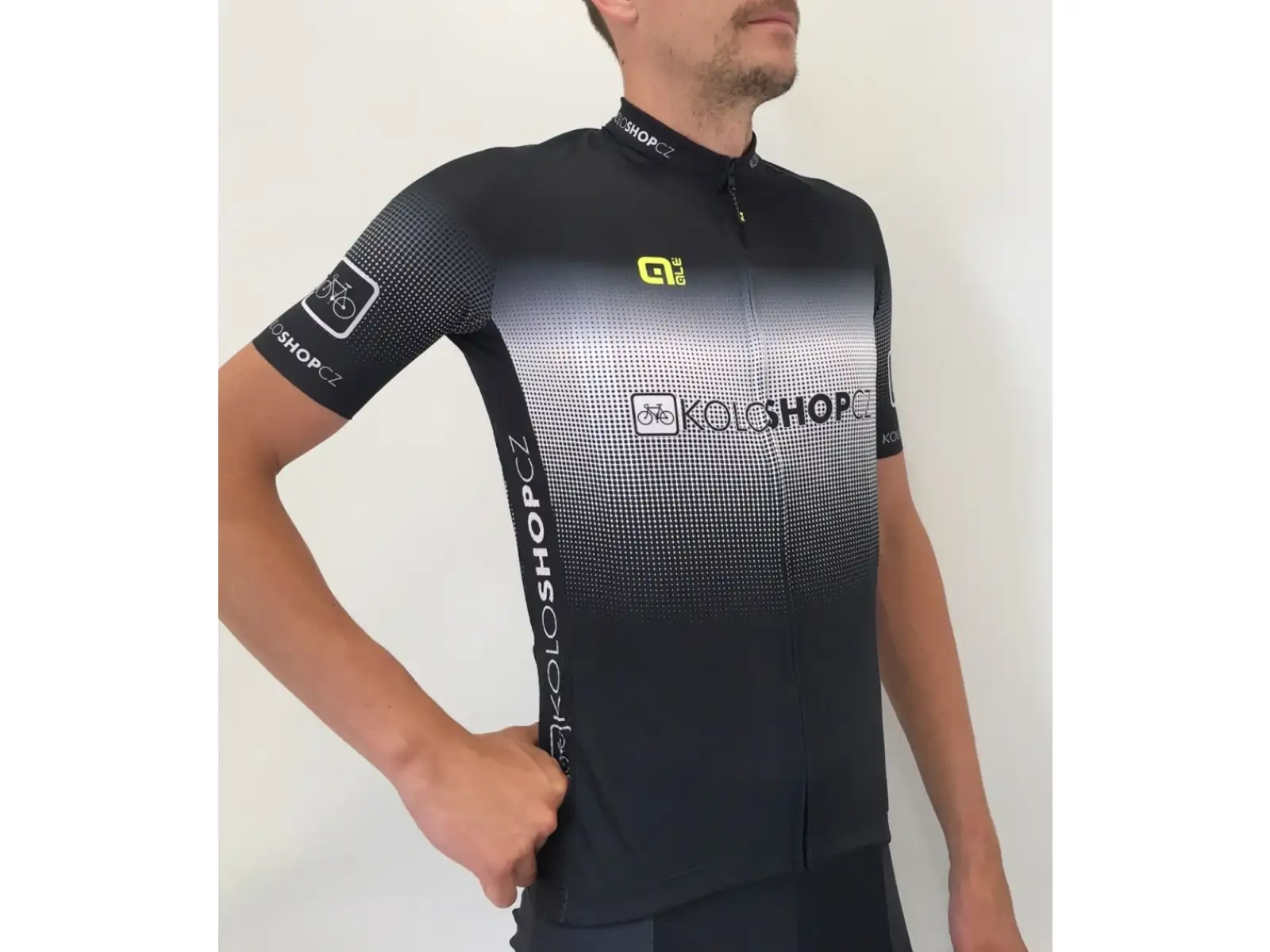 Alé Prime Herren Kurzarmtrikot Koloshop schwarz