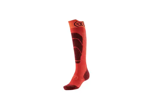 Sidas Ski Merino Junior Kinder-Skistrümpfe rot-orange