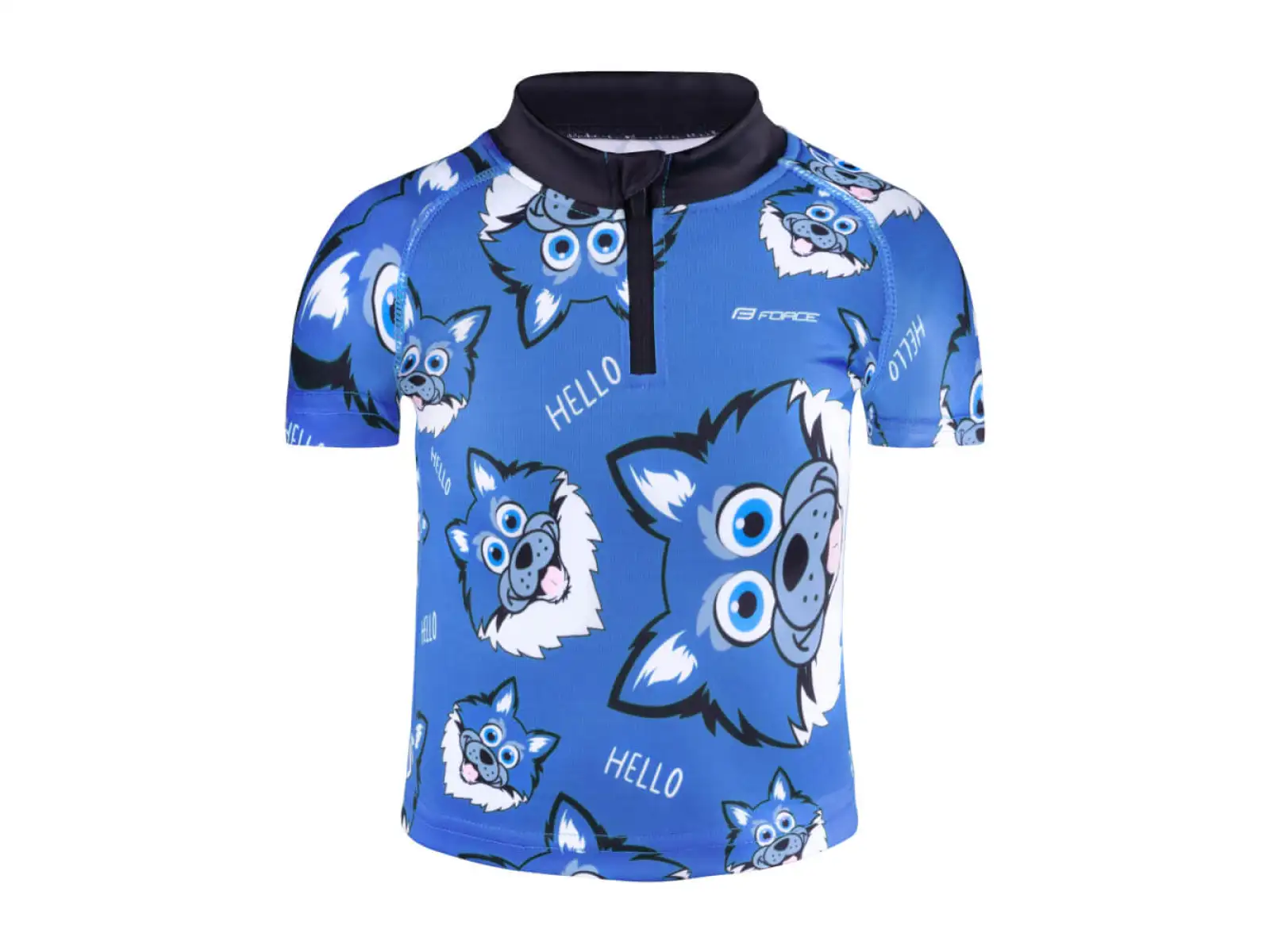 Force Wolfie Kid Kindertrikot blau