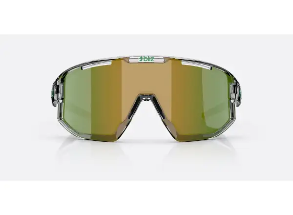 Bliz Fusion Sonnenbrille Transparent White/Brown Green Multi