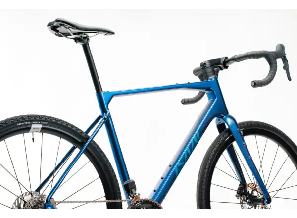 Isaac Kaon GRX610/820 2x12 Gravel Fahrrad Saphire Blue