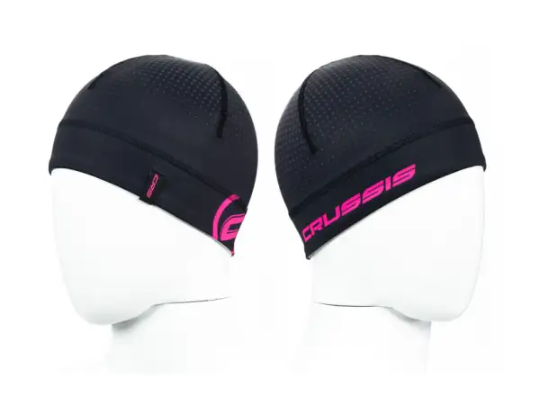 Crussis Cap Schwarz/Rosa