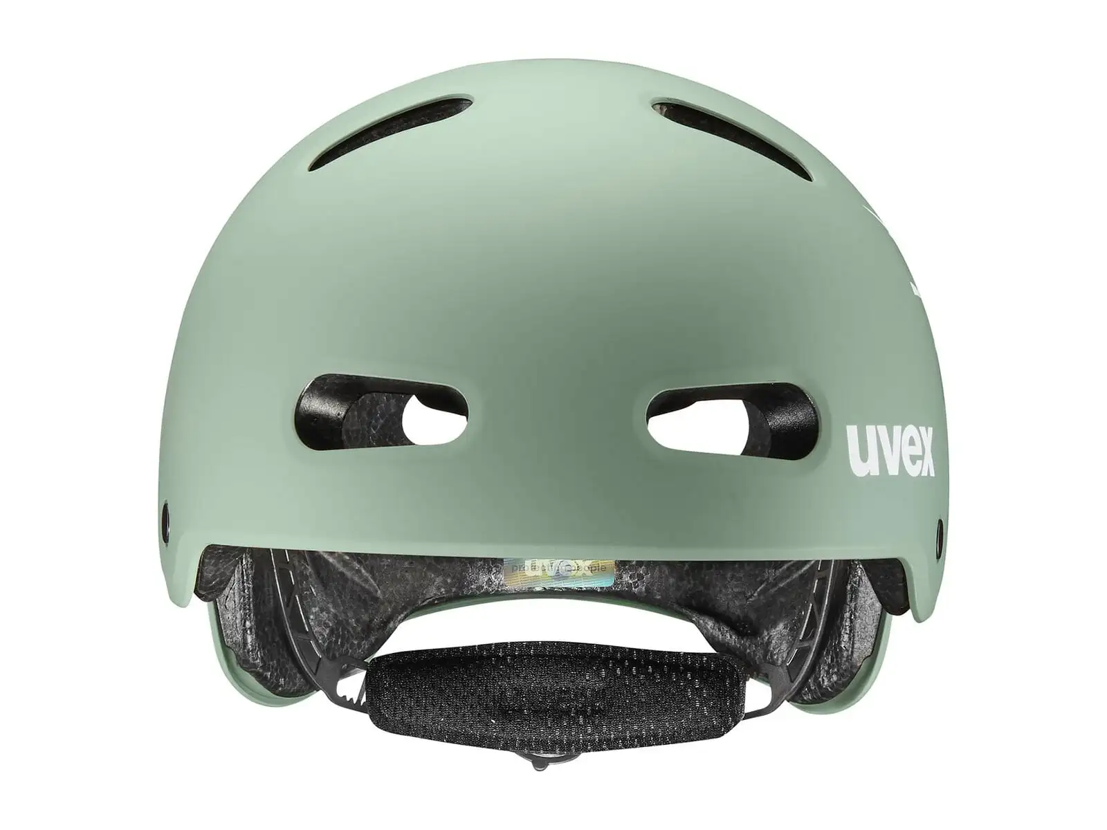 Uvex Kid 4 Style Kinderhelm Bam Moss Green/Papaya Matt