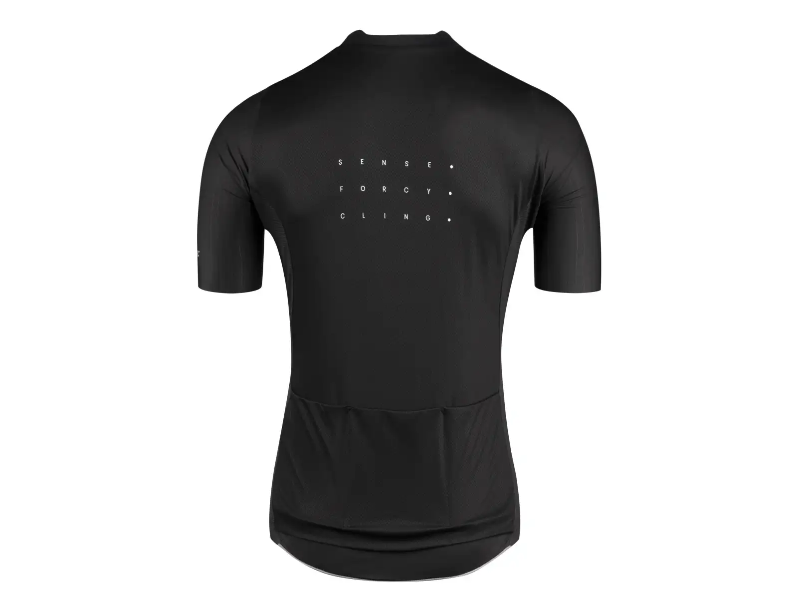 Force Sense Unisex-Kurzarmtrikot schwarz
