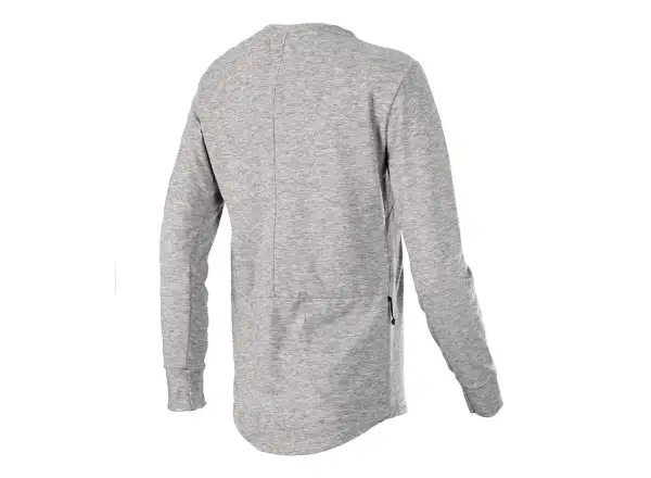 Alpinestars Stella Merino LS Damen Langarmshirt Melange Mittelgrau/Koralle