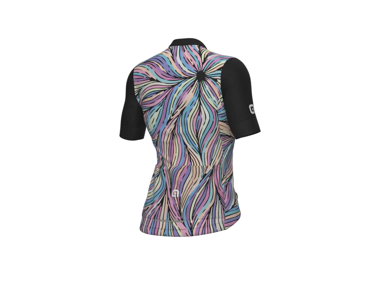 Alé Pragma Art Damenradtrikot mit kurzen Ärmeln Pastell