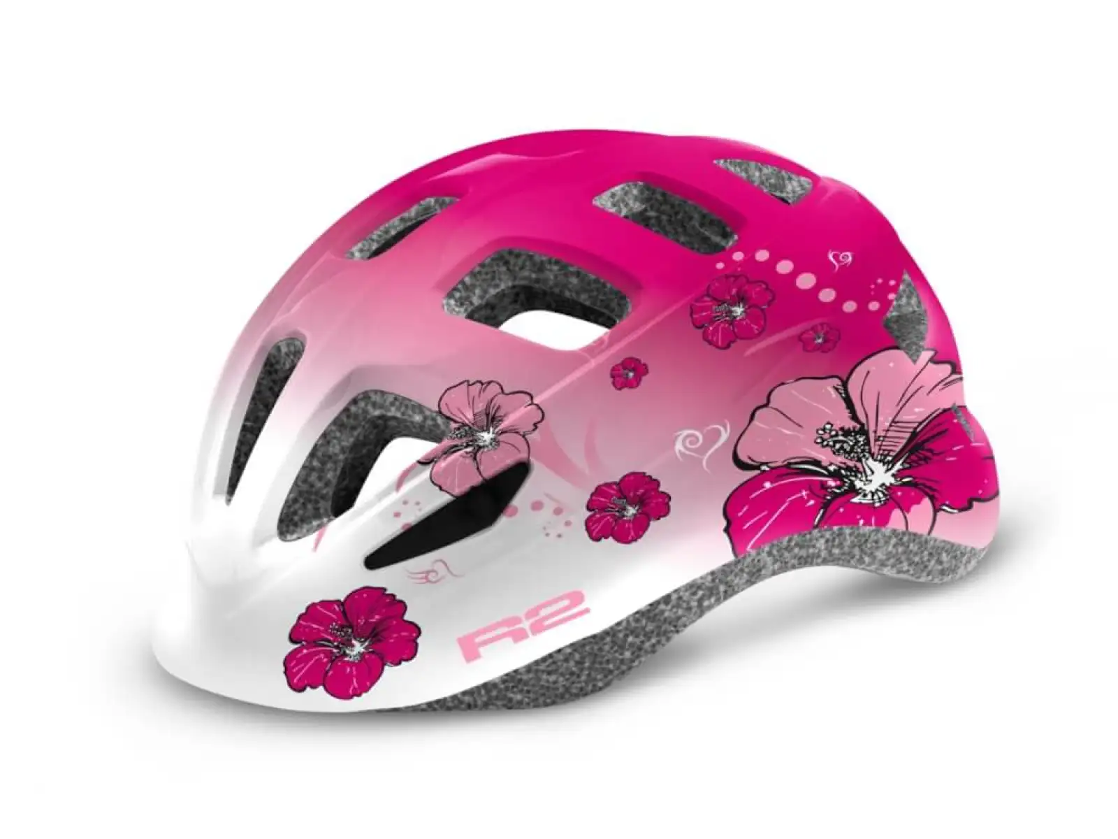 R2 Bunny Kinder-Fahrradhelm weiß