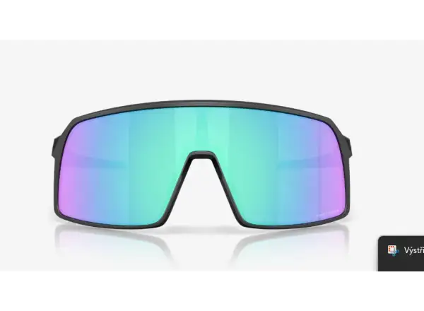 Oakley Sutro Sonnenbrille Matte Black/Crystal Blue/Prizm Sapphire