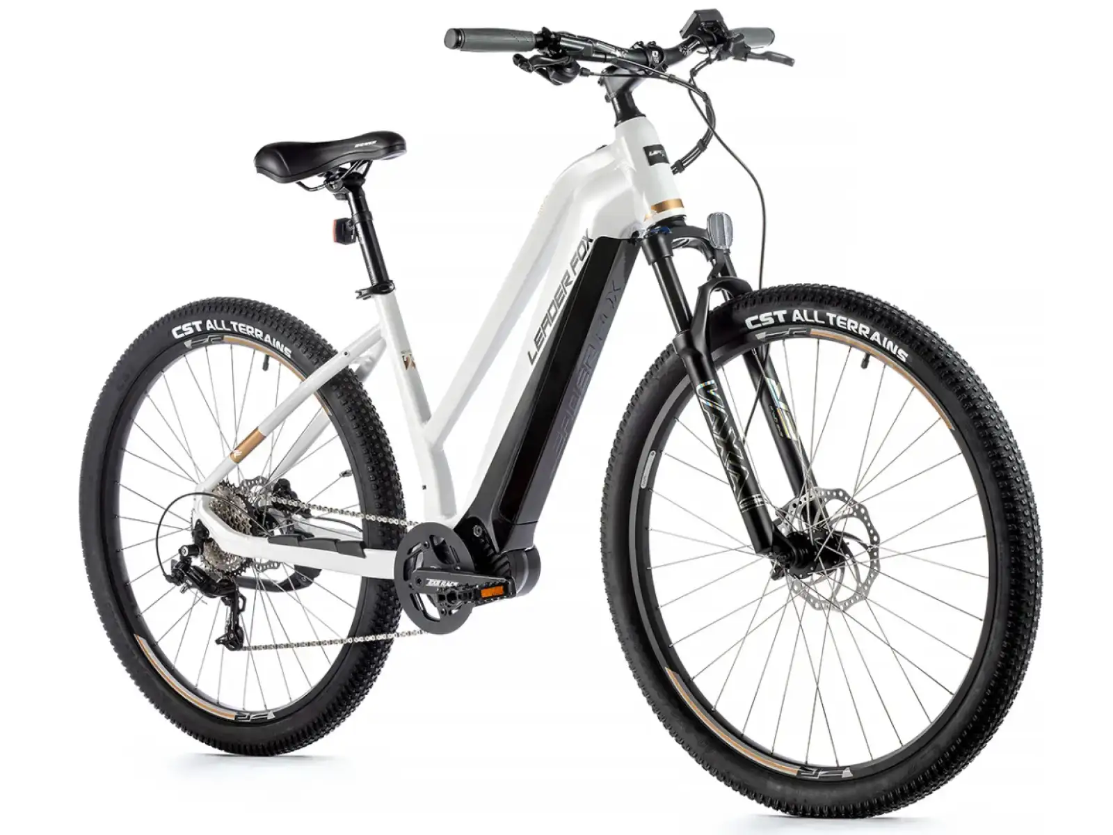 Leader Fox Swan 29 Damen E-Mountainbike weiß
