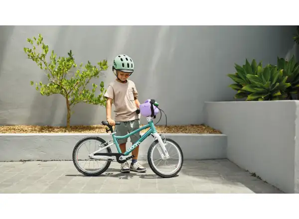Woom GO 3 Automagic Kinderfahrrad 16" Metallic Turquoise