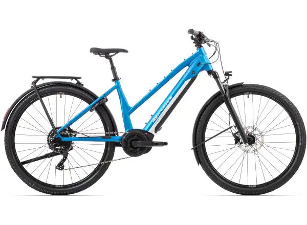 Rock Machine Torrent e50-29 B Touring Easy Entry Trekking-E-Bike Matte Blue/Silver