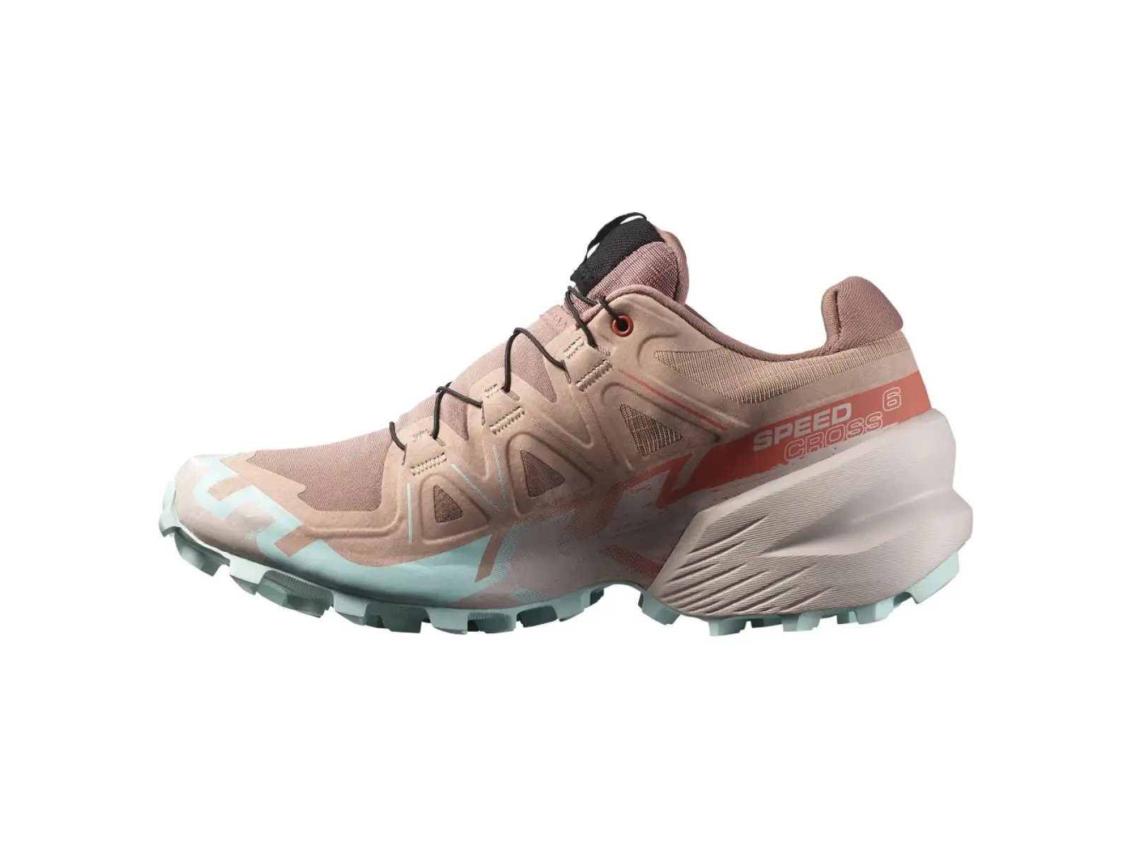 Salomon Speedcross 6 Damen-Laufschuhe Mahogany Rose
