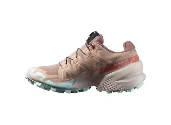 Salomon Speedcross 6 Damen-Laufschuhe Mahogany Rose