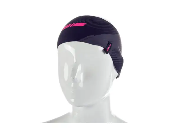 Crussis Stirnband Schwarz/Rosa