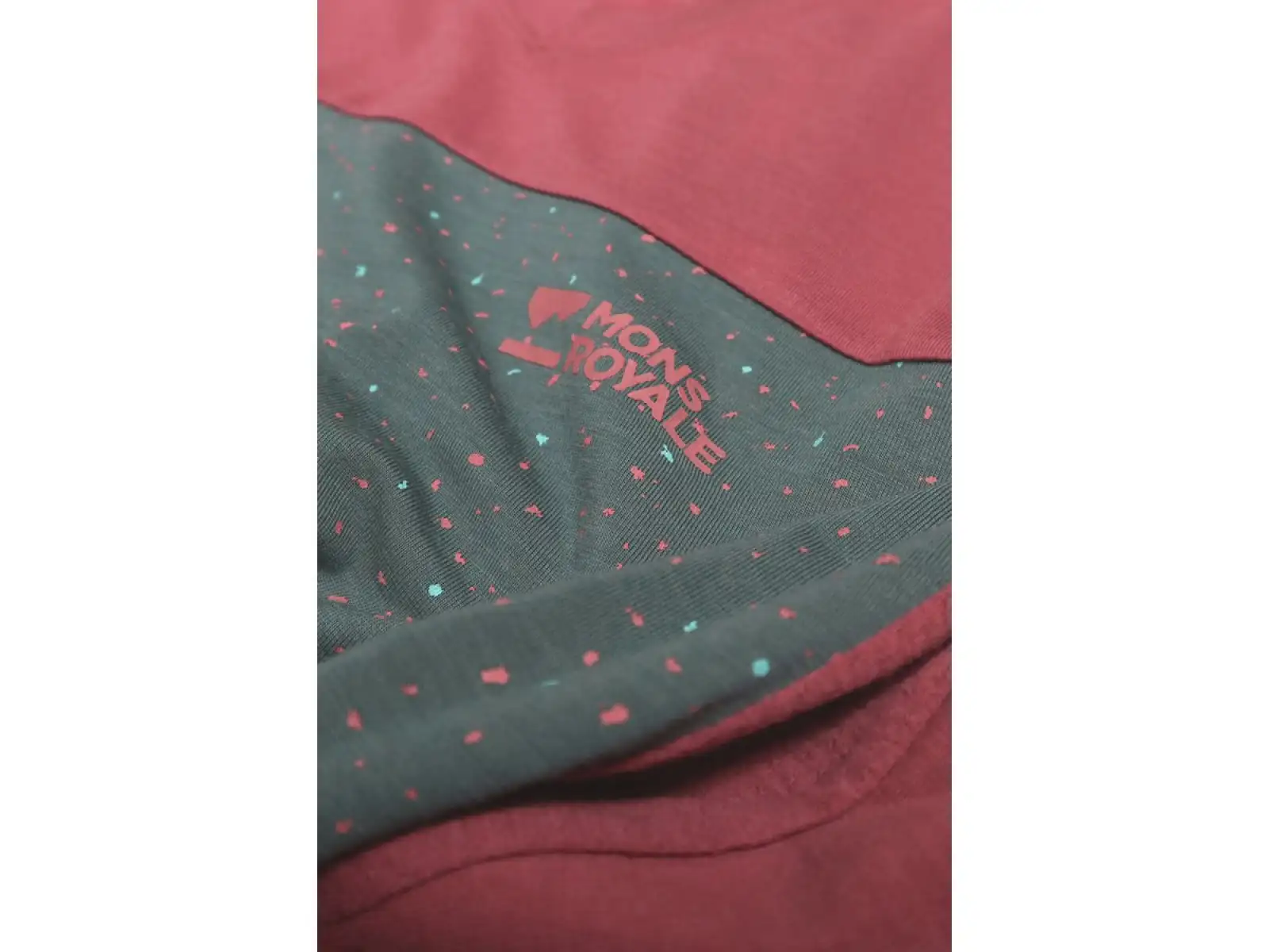 Mons Royale Redwood Enduro VLS Damenlangarmshirt Terrakotta / Terrazzo