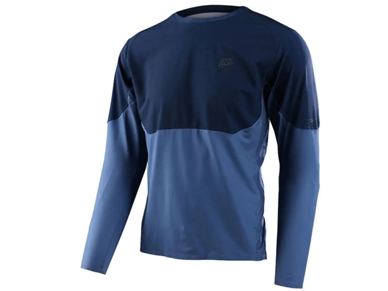 Troy Lee Designs Drift Herren Langarmshirt Blue Mirage