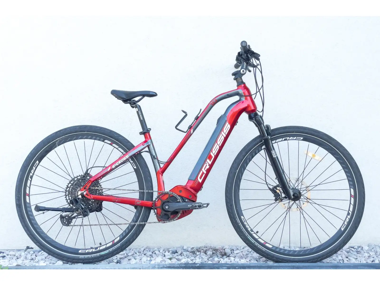 Crussis e-Cross Lady 10.7 Cross-Elektrofahrrad mit niedrigem Einstieg GEPRÜFT