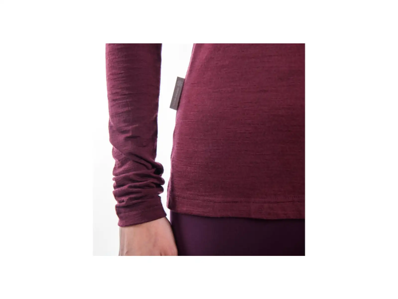 Sensor Merino Air PT Hills Damen Langarmshirt Port Red