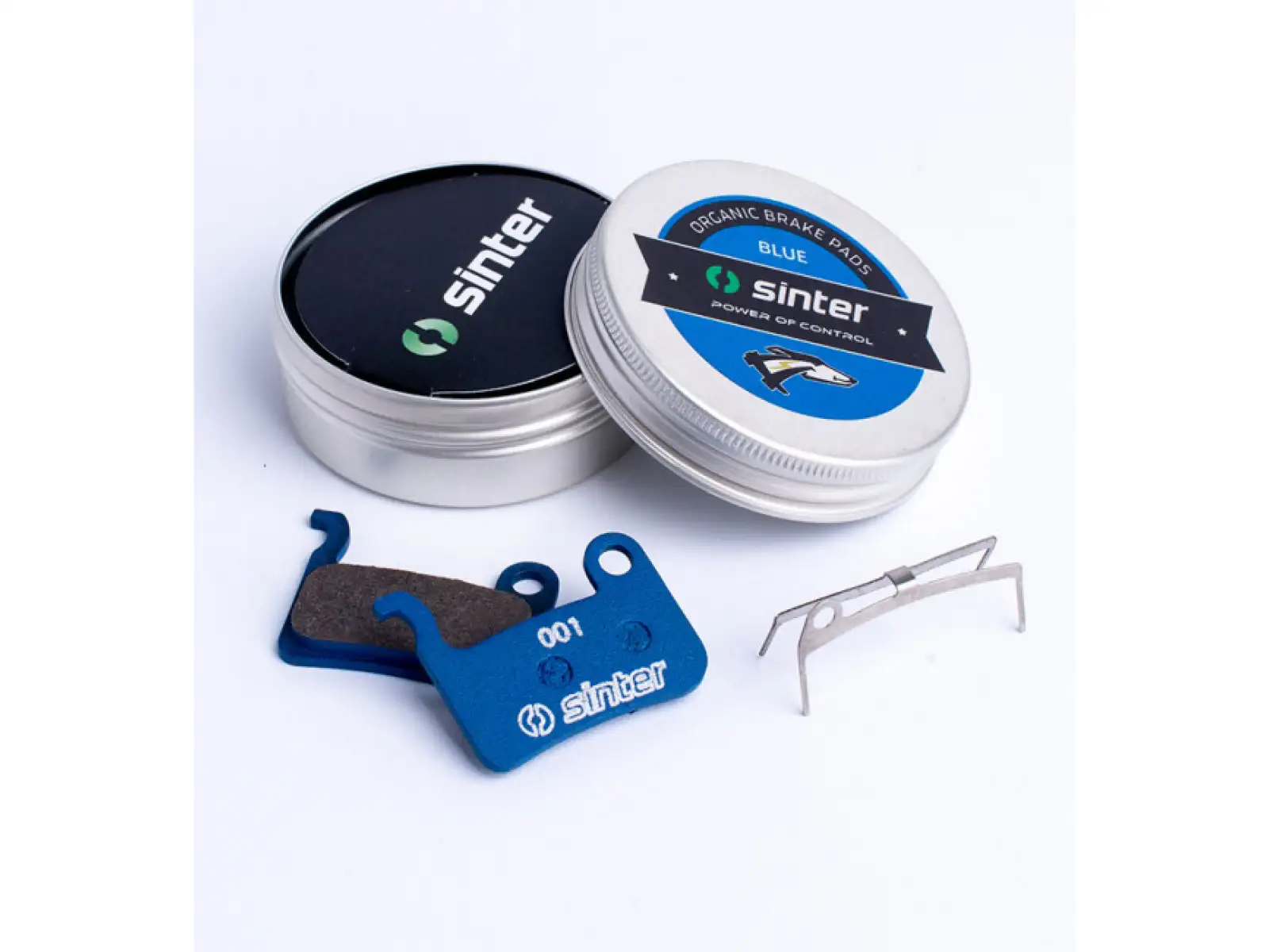 Sinter Shimano A-Typ Bremsbeläge Polymer blau