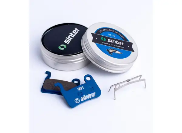 Sinter Shimano A-Typ Bremsbeläge Polymer blau