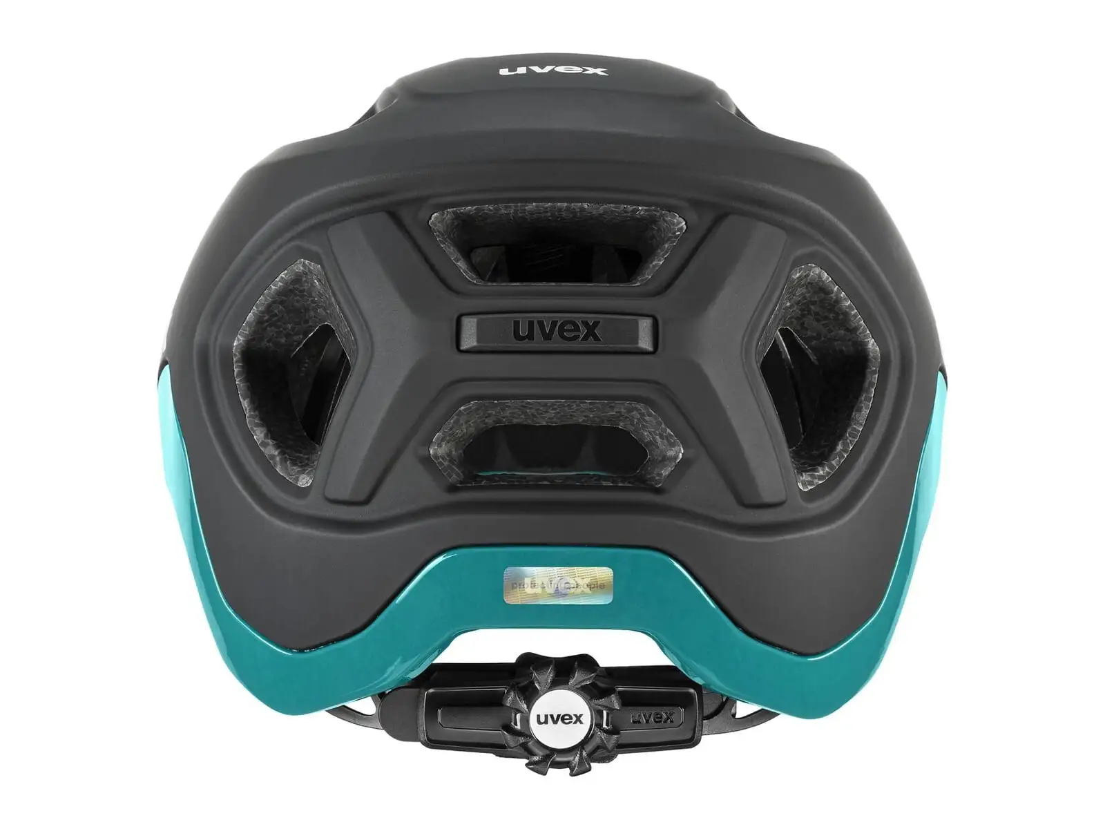 Uvex React Helm Black/Teal Matt