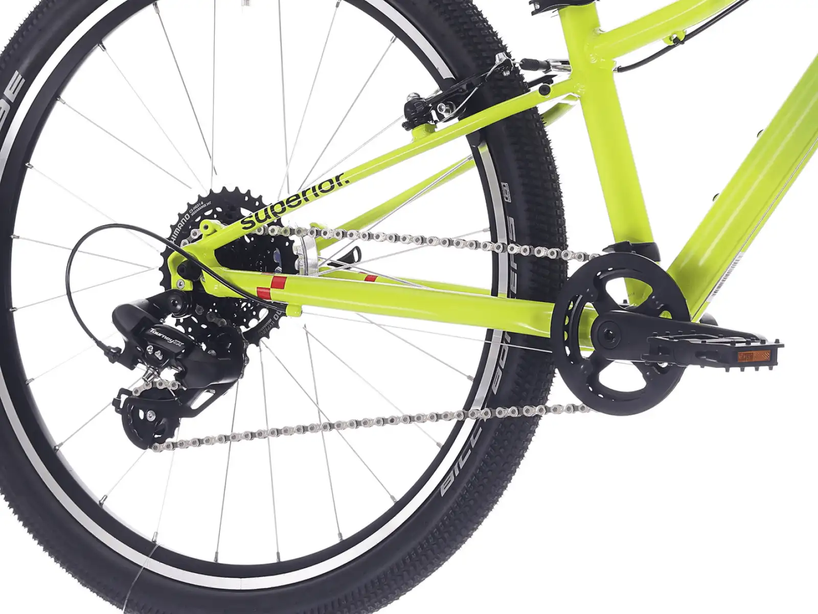 Superior RACER 24 Kinderfahrrad Matte Radioactive Yellow