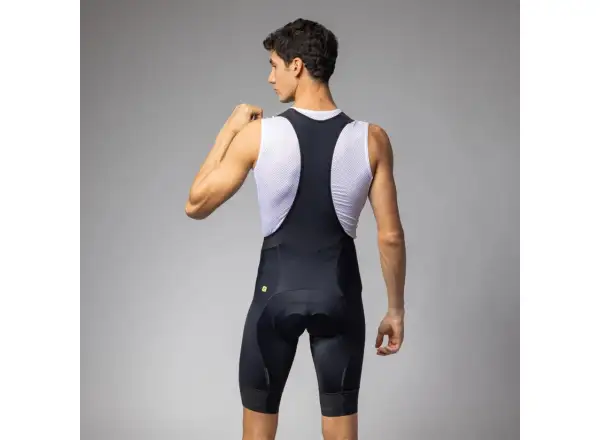 Alé PR-E Strada 2.0 Herren Radhose mit Einsatz und Trägern Black