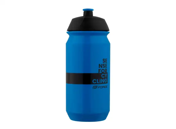 Force Fine Fahrradtrinkflasche 500 ml blau/schwarz.