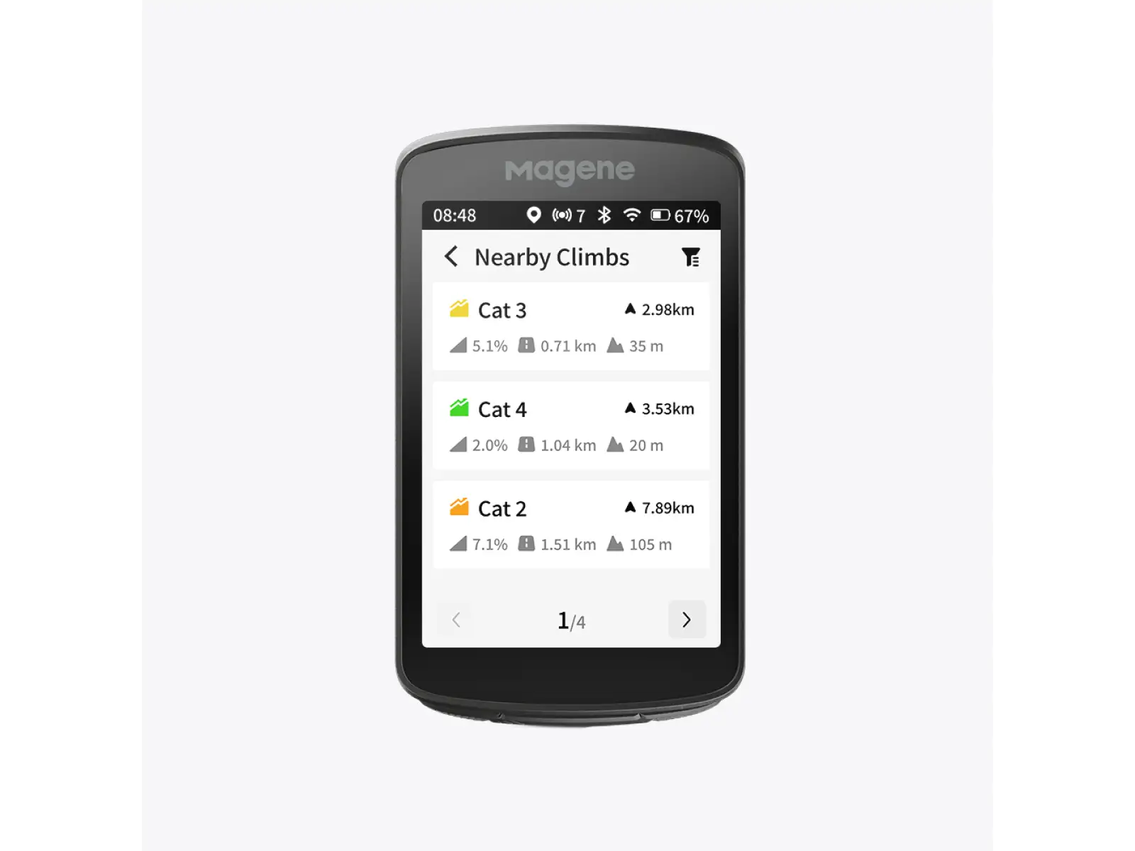 Magene C706 GPS Fahrradcomputer