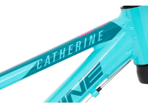 Rock Machine Catherine 27 Kinderfahrrad Gloss Neon Blue/Petrol/Pink