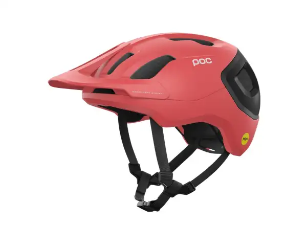 POC Axion Race MIPS Helm Ammolite Coral/Uranium Black Matt