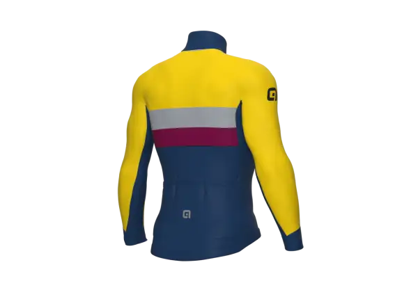 Alé Chaos Off Road-Gravel Herren gefüttertes Langarmtrikot gelb