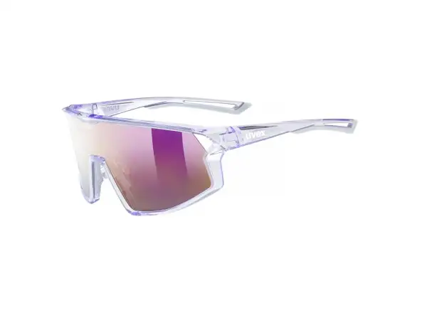 Uvex Skyryse Sonnenbrille Clear Purple/Mirror Lavender