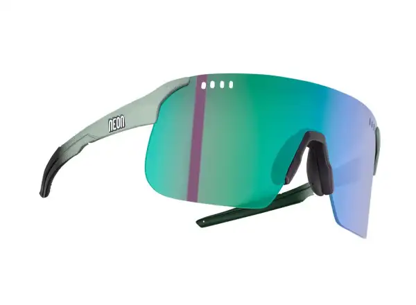 Neon Sky 2.0 Air Brille Salvia Black Mat/Mirror Green