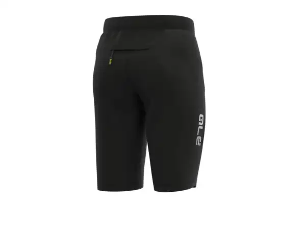 Gravel Shorts Herren Alé Sierra Schwarz