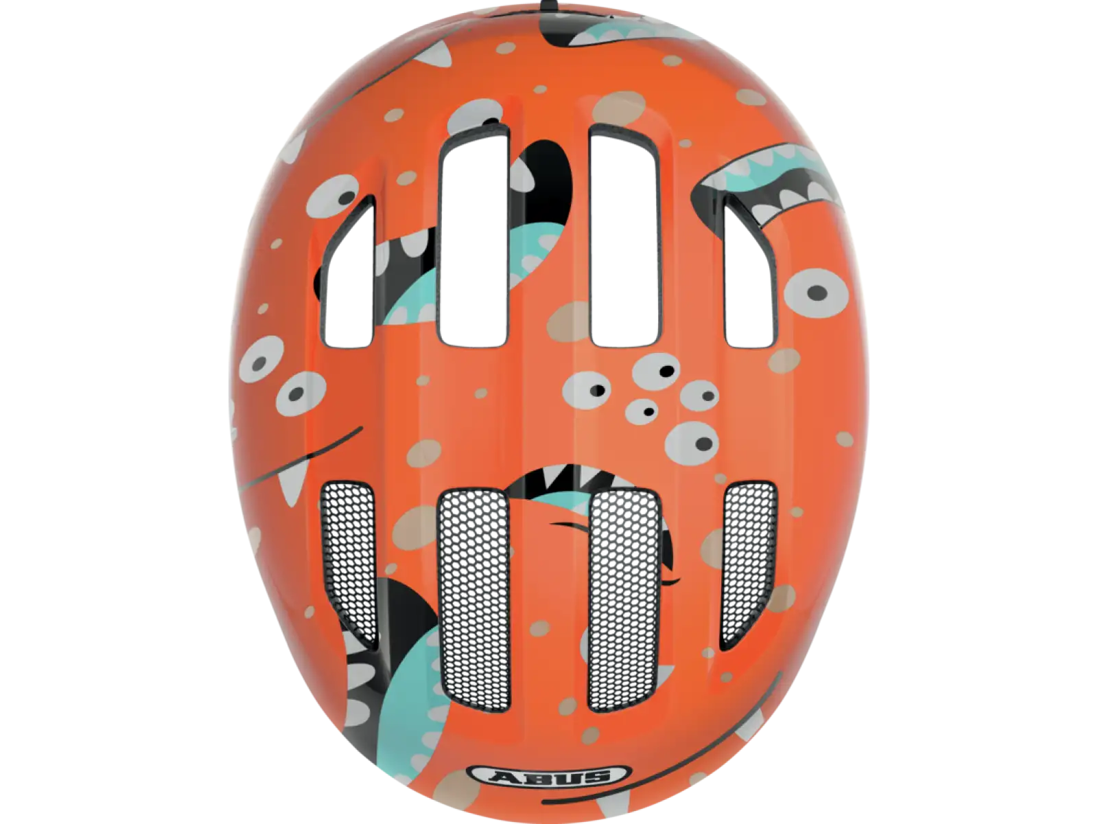 Abus Smiley 3.0 Kinderhelm Orange Monster