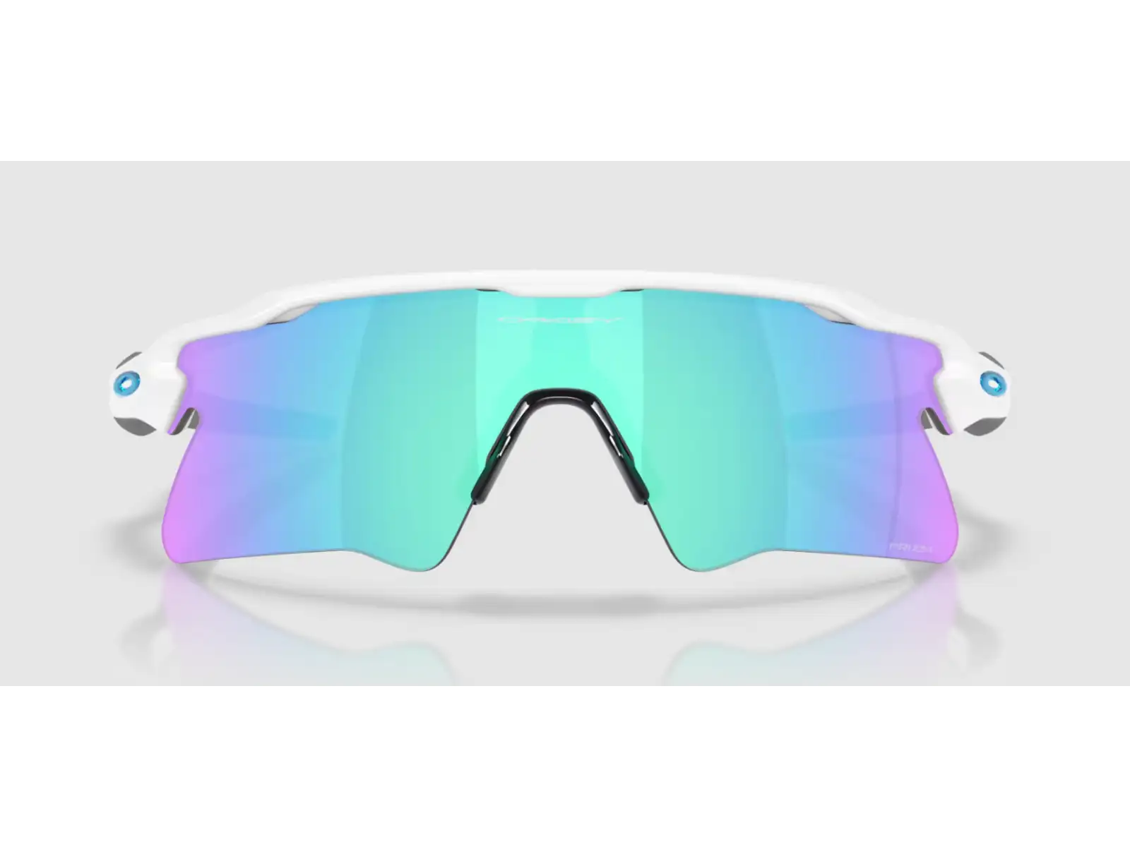Oakley Radar EV Heater Brille Polished White/Prizm Sapphire