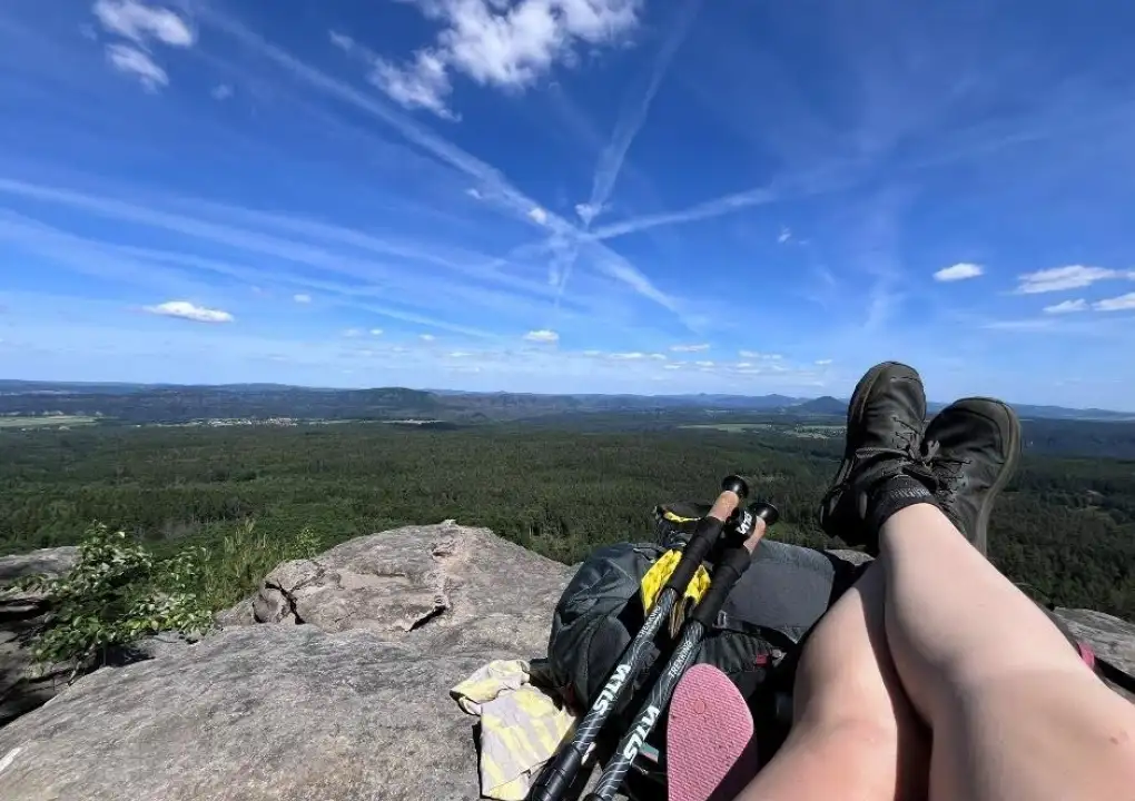 Reality-Check für Ausrüstung und Kondition – vier Tage mit meinen neuen Trekkingstöcken von Silva auf dem Forststeig Elbsandstein