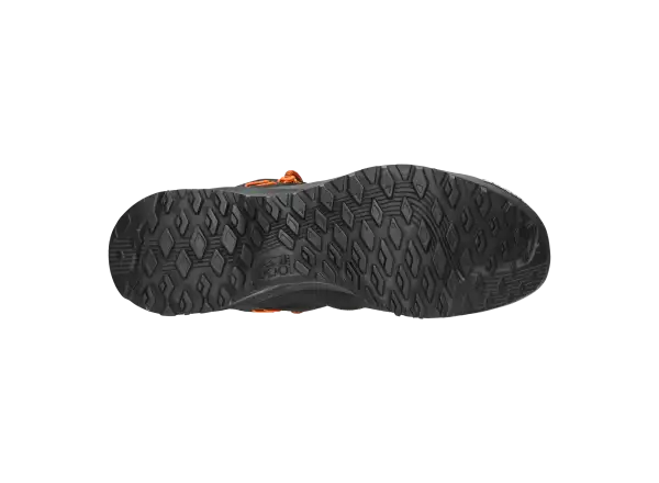 Salewa Wildfire Leder Herrenschuhe Schwarz/Fluo Orange