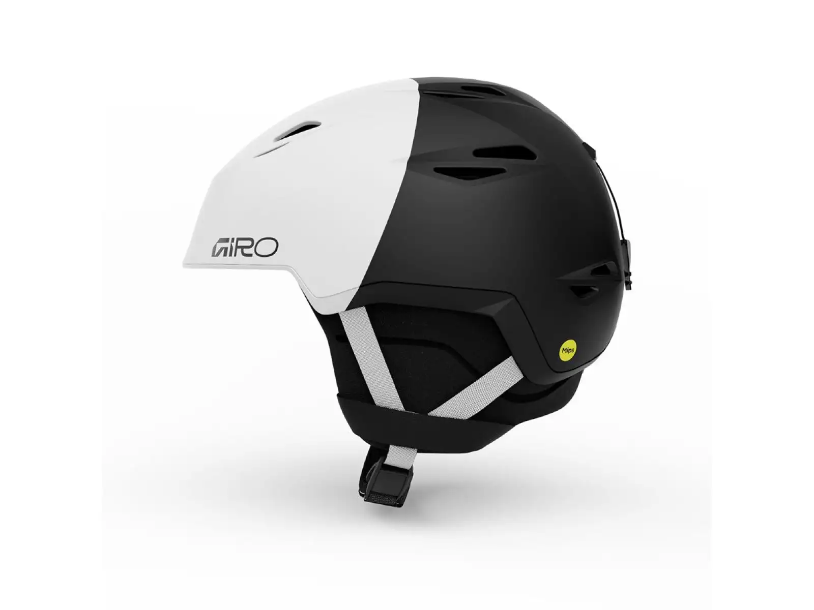 Giro Grid Spherical Skihelm Mattweiß/schwarz
