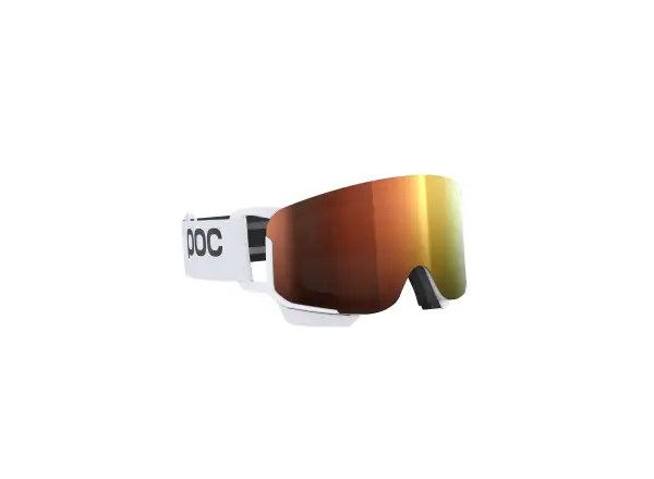 POC Nexal Mid Skibrille Hydrogen White/Partly Sunny Orange