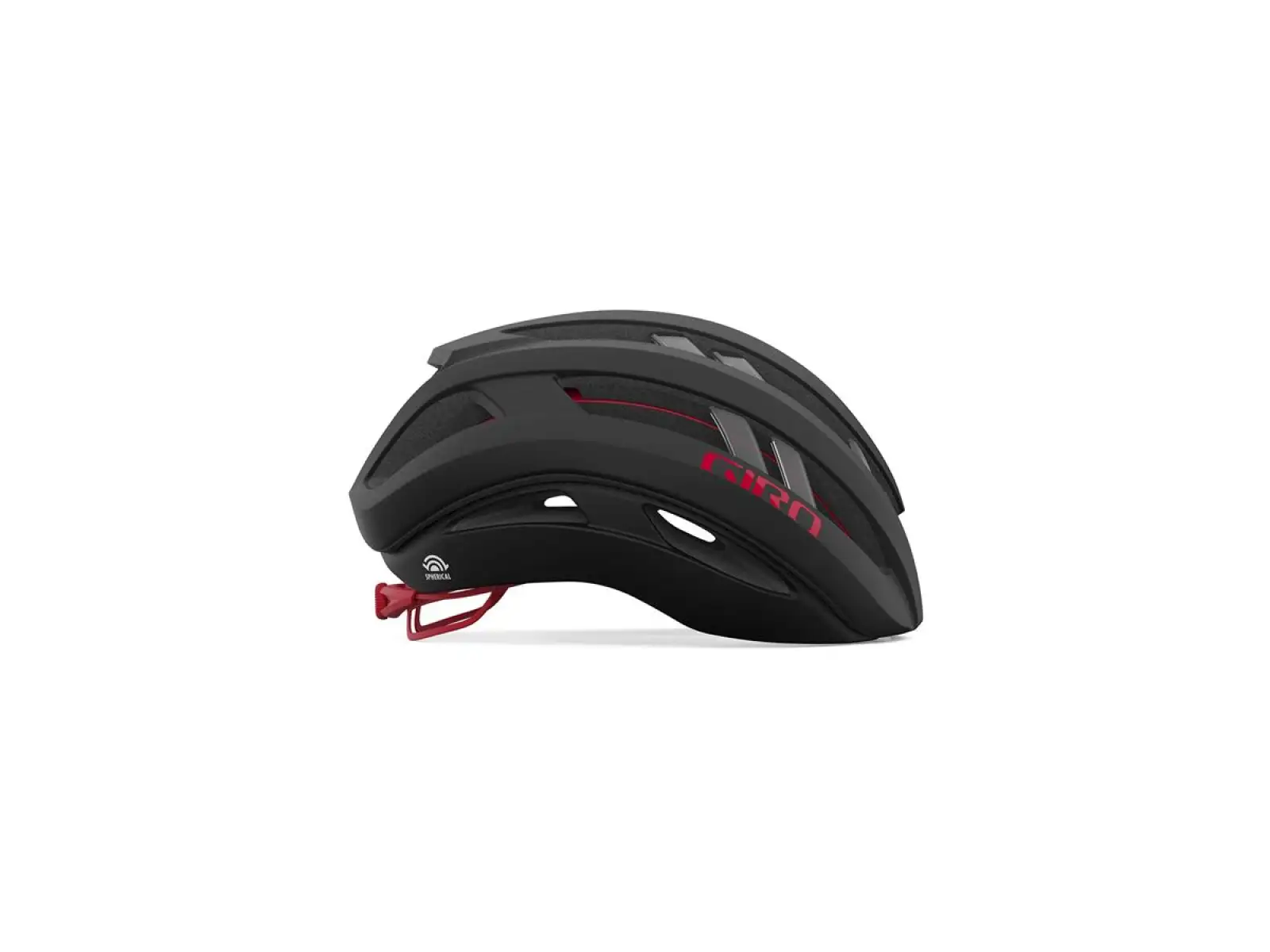 Giro Aries Spherical Helm Mat Carbon/Red