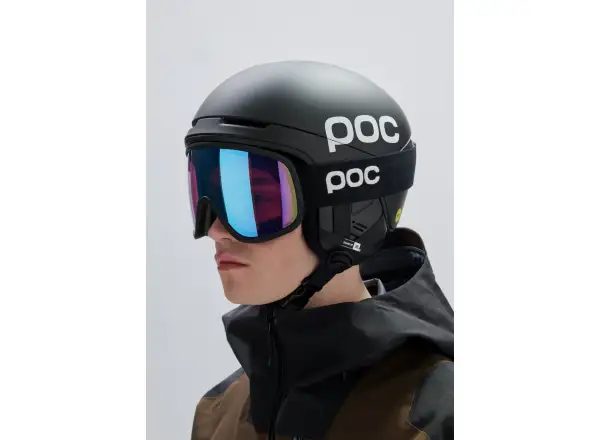 POC Obex Contour Communication Skihelm Sylvanite Grey Matt/Uranium Black Matt