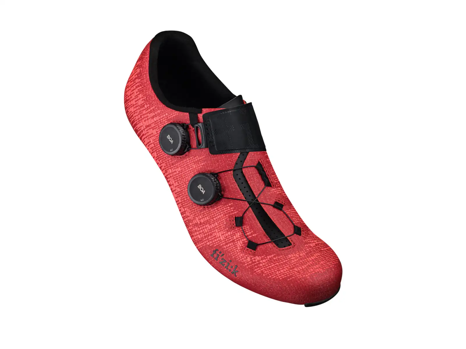 Fizik Vento Infinito Knit Carbon 2 Rennrad Herrenschuhe Coral/Black