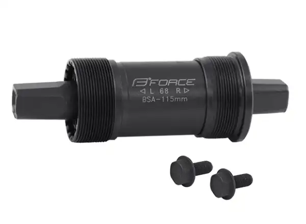 Die Force BSA 68 mm eingeschlossene Vierkantachse in Schwarz.