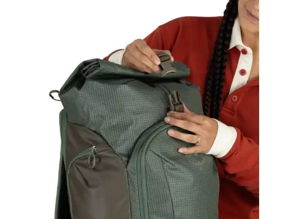 Auf Lager Neuheit Osprey Transporter Roll Top Rucksack Pine Leaf