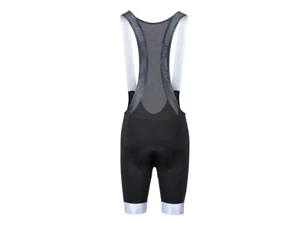 Force Stripe Herrenshorts mit Latz und Polsterung in Schwarz/Weiß