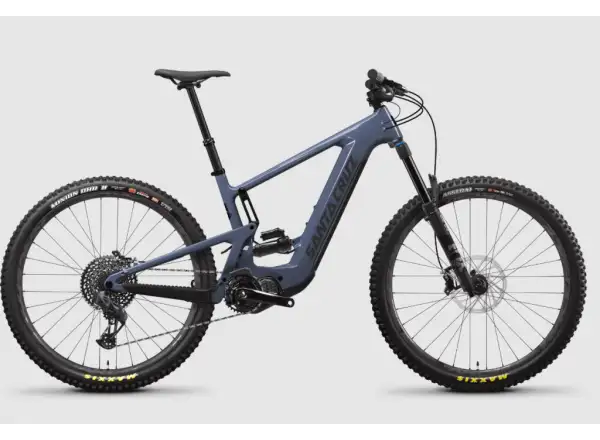Santa Cruz Heckler 9 C GX AXS Vollgefedertes E-Mountainbike Maritime Grey